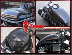 Trask cover with logo