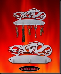 Key&coathangers with logo