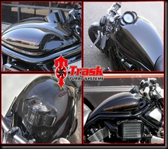 Trask cover with logo