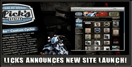 Licks -Website Launch