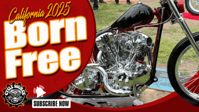 Born Free Motorcycle On Display